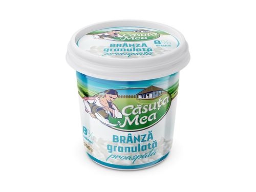 Творог зерненый Căsuța Mea 8%
