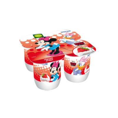 Йогурт Данон Дисней клубничный, 125г