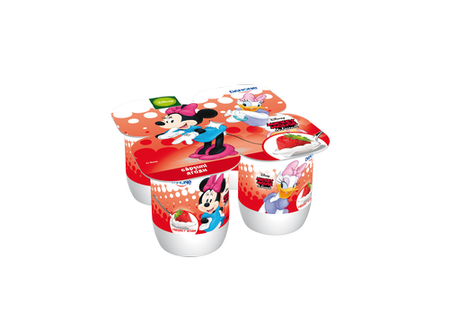 Йогурт Данон Дисней клубничный, 125г