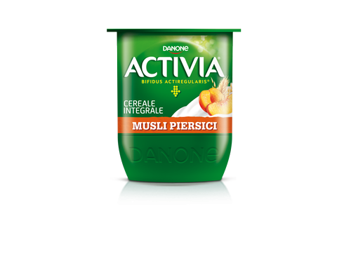 Активия с мюсли и персиком, 125г