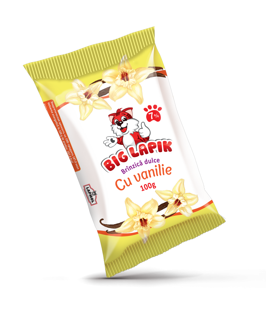 Сырок сладкий  Big Lapik ванильный