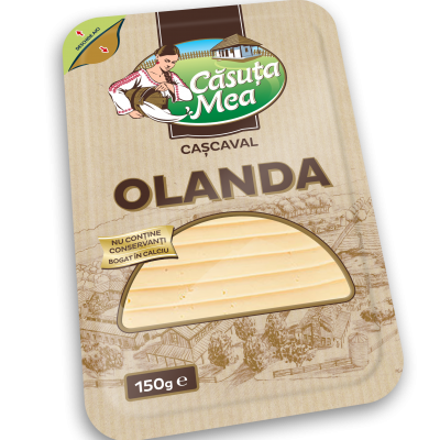 Твердый сыр Căsuța Mea нарезанные и упакованные Olanda