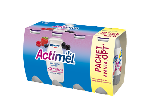 Актимель Йогурт Питьевой Лесные Ягоды, 100г ПРОМО