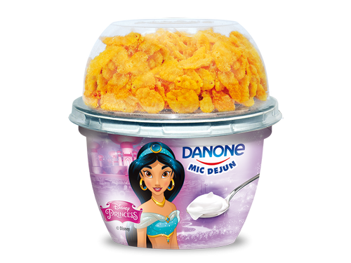 Йогурт Данон Дисней с кукурузными хлопьями, 140г
