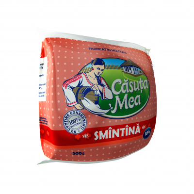 Сметана Căsuța Mea 10% 500г