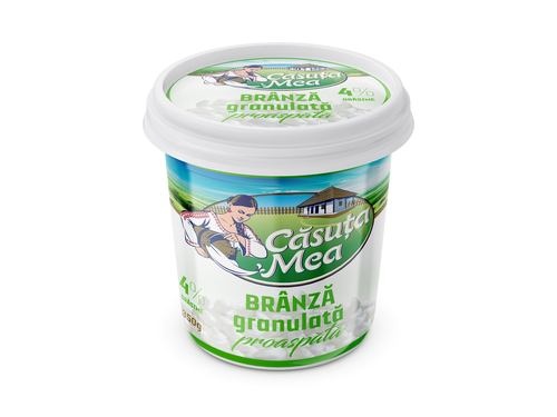 Творог зерненый Căsuța Mea 4%